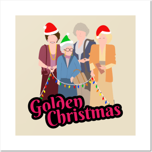 Golden Girls Christmas Posters and Art